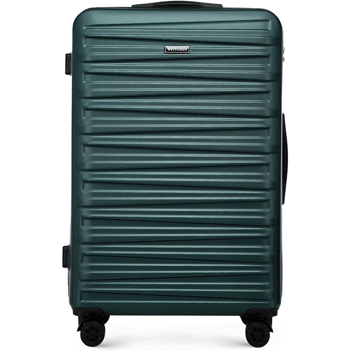 WITTCHEN Skyspeed Line - великий валіза-телескопічний кофр з ABS, 4 колеса, комбінаційний замок, для авіакомпаній Lufthansa/Eurowings/Ryanair/Condor