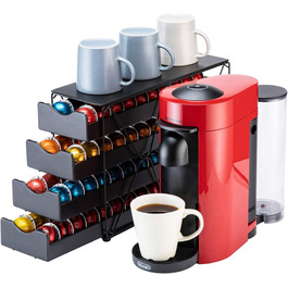 Організатор для капсул Nespresso Vertuo – 3-ярусний ящик для 60 капсул