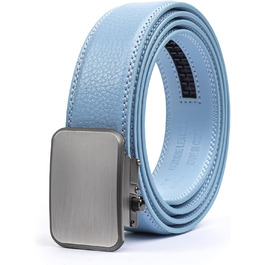 Чоловічий шкіряний ремінь Joseph Elliott з регулятором на пряжці, для гольфу, колір хакі, пряжка з нержавіючої сталі