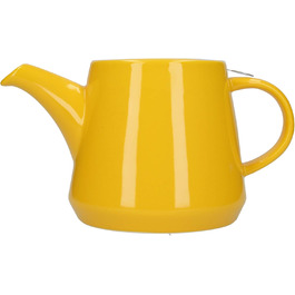 London Pottery Company 78402 Hi-T Teapot Set with Filter and Integrated Drip Tray, Stoneware (2 Cup (650 ml), Honey)