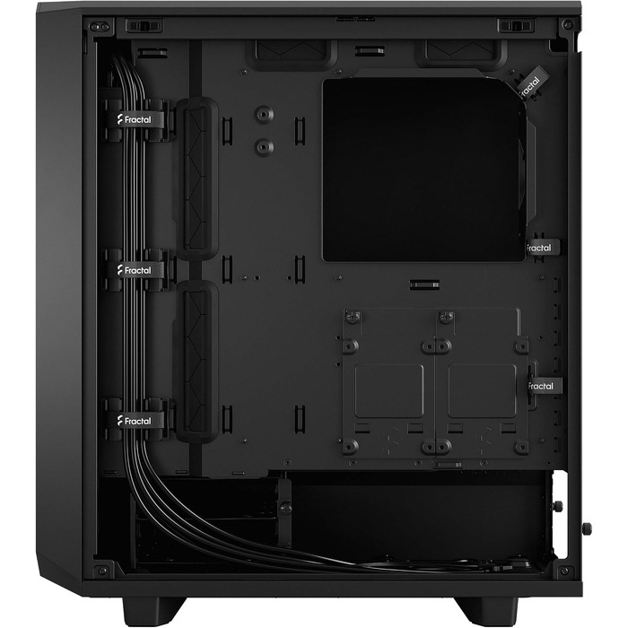 Корпус для ПК Fractal Design Meshify 2 Compact Black ATX, Mid Tower, високий повітряний потік, глуха бічна панель