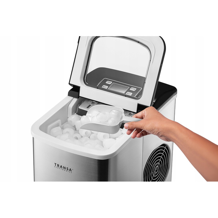 Льодогенератор Transa Electronics Icly, сріблястий/сірий, 120 Вт