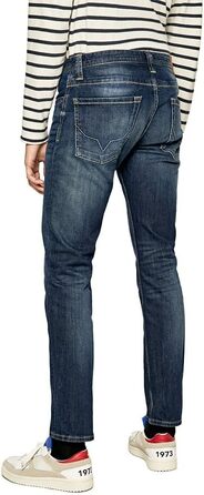 Джинси чоловічі Pepe Jeans Kingston Zip, сині (Denim-z45), 32W/32L