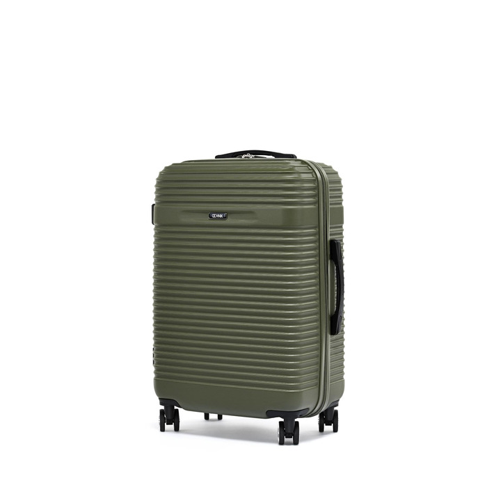 Чохол-валіза OCHNIK великий, ABS пластик, колір морський, 76x51x30 см, 97 літрів, 4 колеса, висока якість