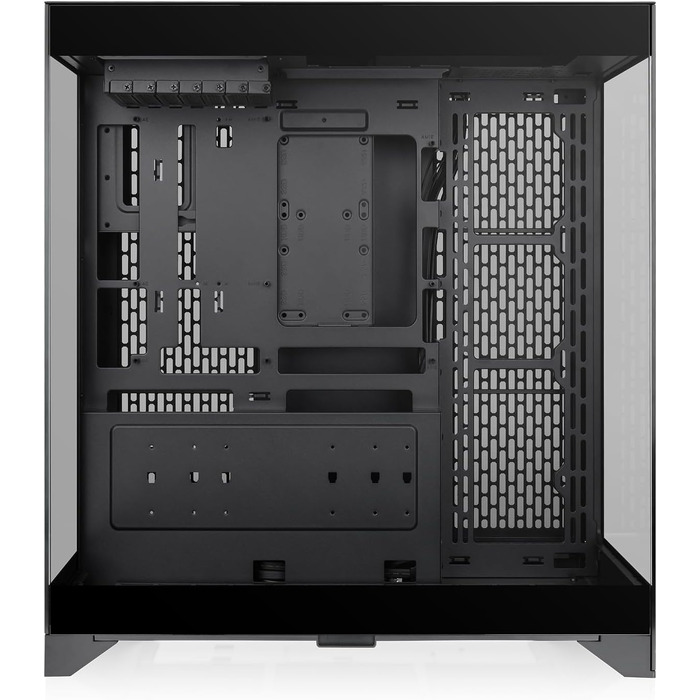 Корпус для ПК Thermaltake CTE Black E550 TG, ATX/E-ATX, двокамерний дизайн, загартоване скло, підтримка радіаторів до 420 мм, оптимізований повітряний потік