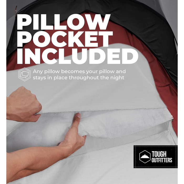 Sleeping Bag Liner – Adult Sleeping Bag & Travel Bed Sheets – Travel Sleeping Bag for Backpacking, Hotels & Hostels – Lightweight Single & Double Sleeping Bag – Comfortable Camping Bed Sheets