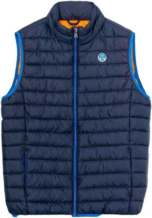 Чоловіча жилетка North Sails Crozet, 100% перероблений поліестер, темно-синій