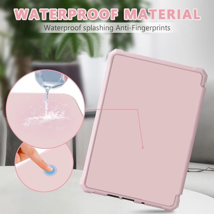 Чохол для Kindle (11-ге покоління) 2024/2022, автоматичне вмикання/вимикання, рожевий