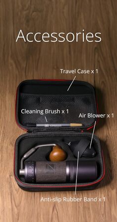 Кавомолка ручна 1Zpresso J-Ultra, сірий колір, конічні жорна, складний руків'я, магнітний контейнер 40г, регулювання помелу, швидка кавомолка для еспресо