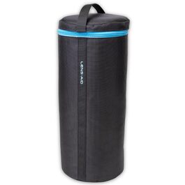 Чохол для об'єктива LENS-AID з товстим захистом, з блискавкою та ремінним кріпленням (XXL, 12 x 35 см)