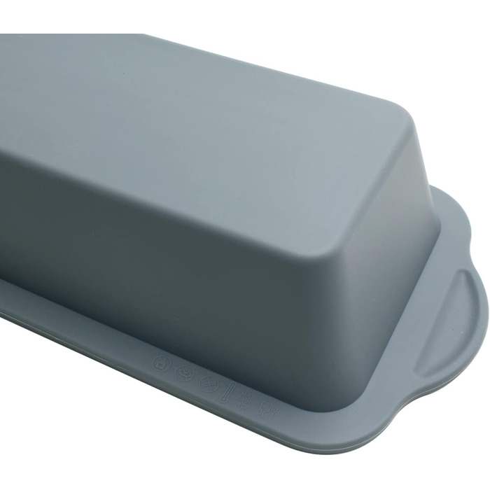 22.9 cm Silicone Bread and Loaf Pans, 2 Pack, Food-Grade Non-Stick Silicone Baking Molds for Baking Banana Bread, Meatloaf, Pound Cake with Metal-Reinforced Frame
