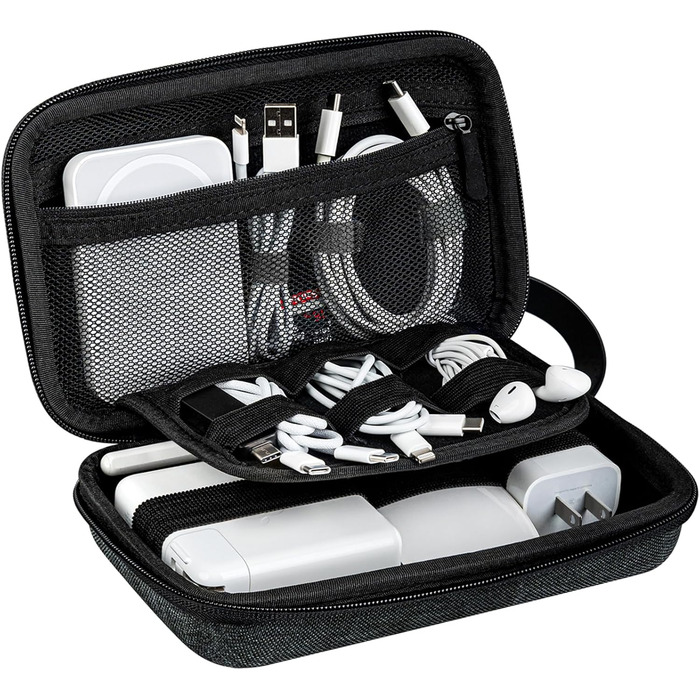 Органайзер JETech для аксесуарів, кейс для гаджетів: MacBook, кабель, USB, Powerbank