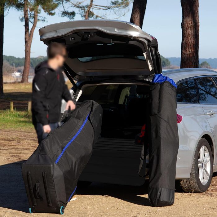 Захист для багажника автомобіля від бруду та подряпин для собак, 80x64 см, чорний. Вологостійкий, стійкий до розривів. Килимок для транспортування собак та багажу.