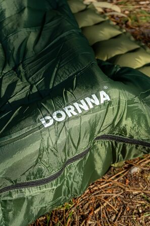 Універсальний спальний мішок для дорослих та дітей на 4 сезони, ultralight для кемпінгу, походів та подорожей, зелений