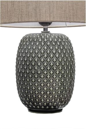 Настільна лампа Pauleen 48153 Pretty Classy з кераміки, світло-бежева, з абажуром з тканини, E27, 230V