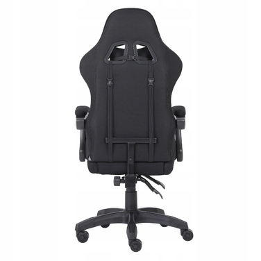 Ігрове крісло Alpha Gaming Kevlar Grey, тканина, чорно-сіре