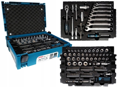 Набір ручних інструментів Makita E-08713 у кейсі Makpac, 120 предметів