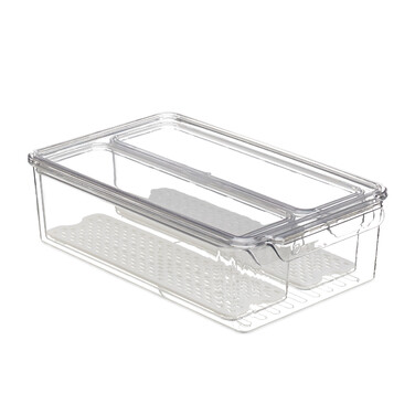 Relaxdays Refrigerator Organizer 3-Piece Set
