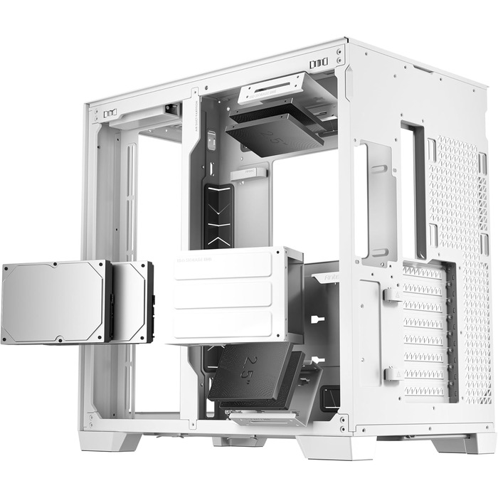 Корпус для ПК GEH Antec C8 Wood Full Tower чорний (білий/Flyaway Orchidee)