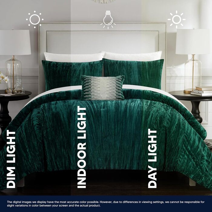 Комплект постільної білизни Chic Home Westmont, 4 частини, темно-синій, Queen