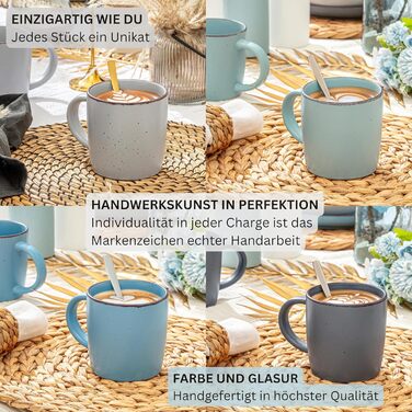 Набір керамічних мисок Sänger VALUE COLLECTION (4 шт.), 700 мл, фіолетовий, для мюслі, для 4 осіб, мийок в посудомийній машині, мікрохвильовій печі, стійкі до подряпин