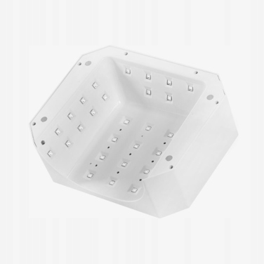 UV LED лампа для нігтів Semilac Diamond Collection 24W/48W, 36 діодів, біла