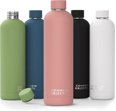Stainless Steel Drinking Bottle | Leak-Proof, Insulated Thermos Bottle | Carbonated Water Suitable | Sports Bottle, water bottle, thermos | Office, Gym, Outdoor | THE ORIGINAL (Light Pink, 500 ml)