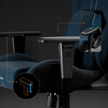 Ігрове крісло Diablo Chairs X.One Prime, тканина