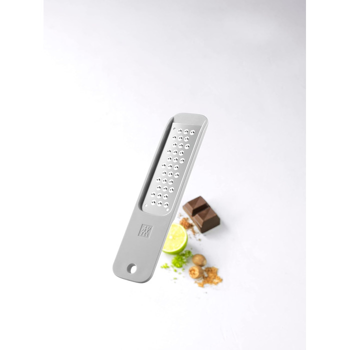 Терка дрібна ZWILLING Z-Cut багатофункціональна, нержавіюча сталь, пластик, сіра (міні-терка)