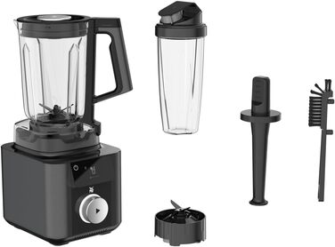 WMF High-Performance Stand Mixer with 1.75L Container - Ice Crushing, 1600W, 13,500 RPM - Smoothie Maker, Blender, Kitchen Mixer, Electric Milkshake Maker - Quiet Operation
