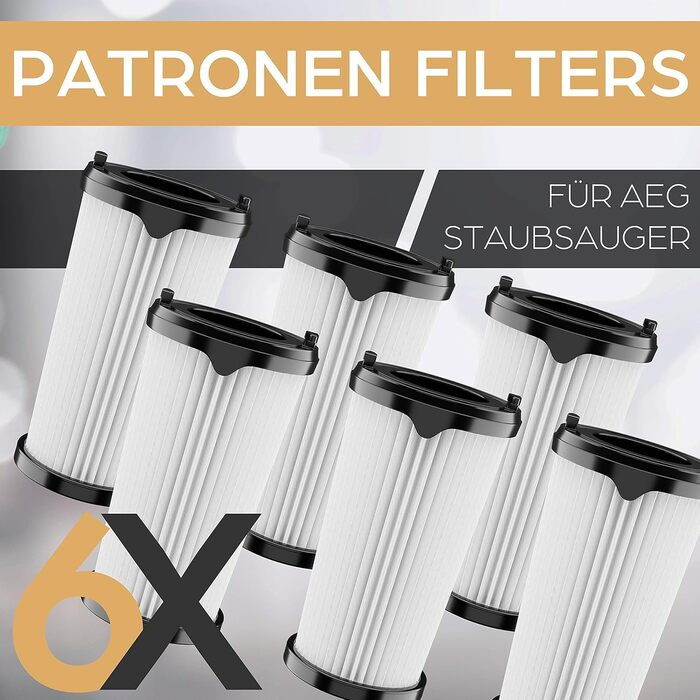 Замінник фільтра для пилососа AEG Ergorapido (AEF150, CX7, QX8) з щіткою для прибирання