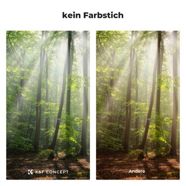 Фільтри K&F Concept Black Mist 82mm (1/4 & 1/8) для відео та портретної зйомки (Nano-Xcel)