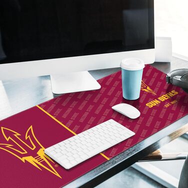 Килимок для миші та підкладка на стіл YouTheFan NCAA Logo Series (Arizona State Sun Devils)