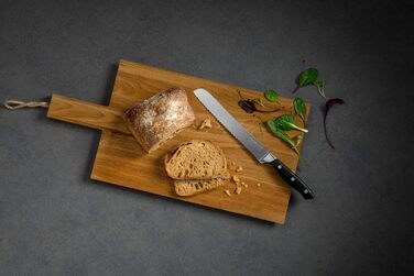 Набір ножів Nirosta Trinity (6 шт) з нержавіючої сталі, професійна якість, для овочів, фруктів та іншого, ручне заточування, важка ручка з захистом пальців