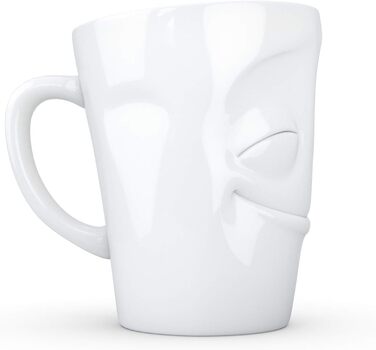 Fiftyeight products, Fiftyeight set with 2 handled cups, Pleasure and Dirty White, approx. 350 ml