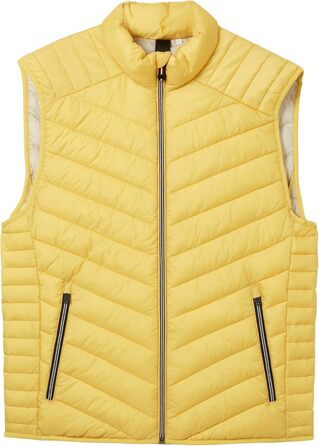 Жилет чоловічий TOM TAILOR, XL, жовтий Primerose (11657)