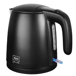 Електричний чайник MELITTA Prime Aqua mini, 1.0 л, 2200 Вт, чорний, нержавіюча сталь