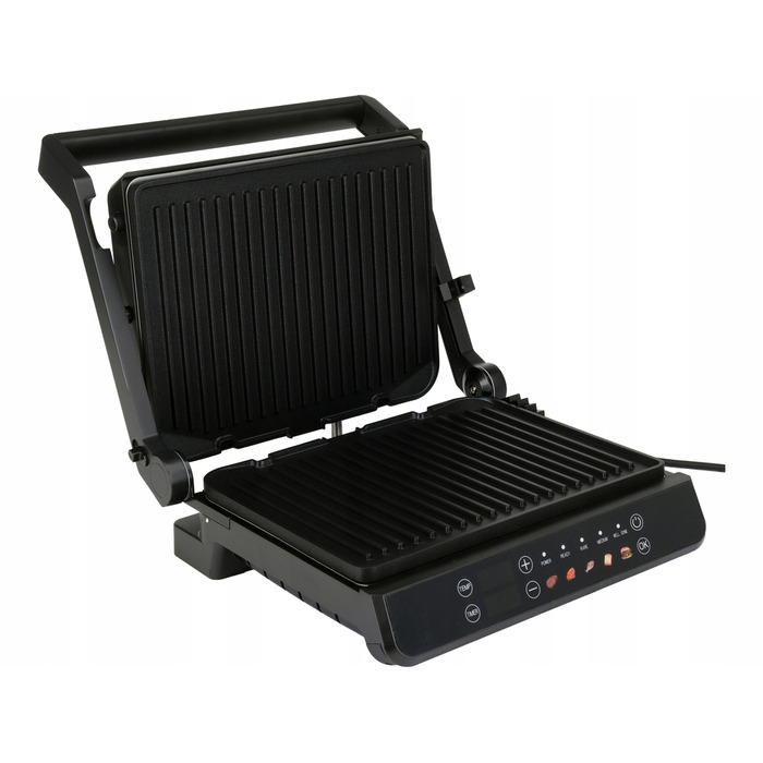 Складаний електричний гриль Lund 67440, чорний, 2000 Вт