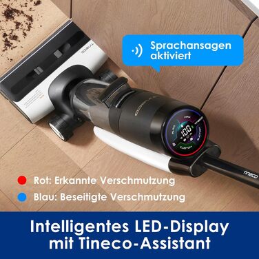 Вертикальний миючий пилосос Tineco Floor ONE S7 Pro з функцією FlashDry та системою DualBlock