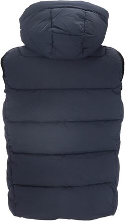 Степлена жилетка Blue Wave Jasper для чоловіків з відстібною капюшоном (S, темно-синій)