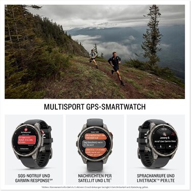 Розумний годинник Garmin fēnix 8 PRO (47 мм, Graphite) – Multisport, AMOLED, EKG, 10 днів роботи, 80+ функцій
