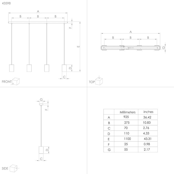 Настільна лампа EGLO Prestwick: вінтажний дизайн, індустріальний стиль, бетонна основа сірого кольору, вимикач, патрон E27