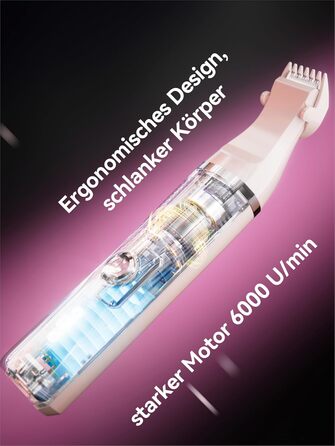 Електричний набір для гоління жінок, багатофункціональний. Ідеально підходить для гоління тіла, зони бікіні, ніг та рук. З USB-C зарядкою та чохлом. Бежевий колір.