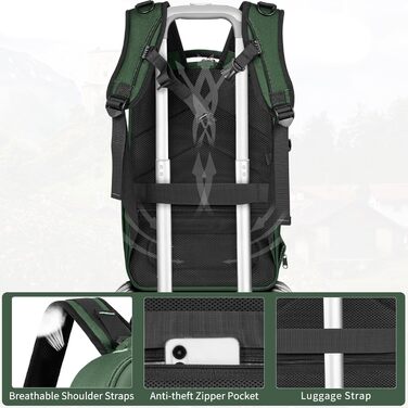 Армійський рюкзак для фотокамери з відділенням для ноутбука 15.6