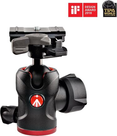 Карбоновий штатив Manfrotto Befree Live Carbon Twist з відео-головою та сумкою, для DSLR та бездзеркальних камер, навантаження 4кг
