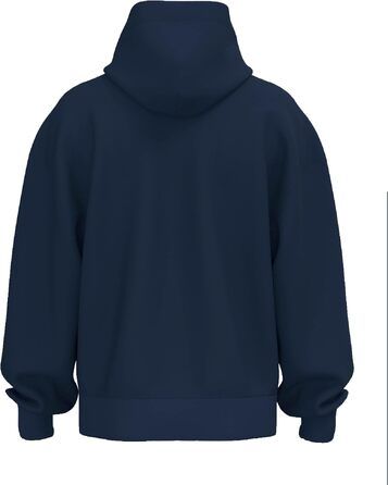Товстовка-худі JAKO Wardrobe унісекс, бавовняна, щільна тканина 400 г/м², синя, розмір XS