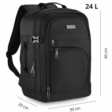 Подорожній рюкзак Zagatto для Ryanair 40x30x20 см, кабінний багаж