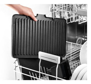 Електричний контактний гриль Braun MultiGrill 7 CG7044, сріблястий/сірий, 2000 Вт