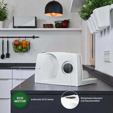 Електричний слайсер Ritter Markant 01: компактний, з Eco-двигуном, Made in Germany