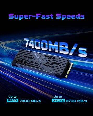 SSD Acer Predator GM7000 1TB NVMe PCIe Gen4 з DRAM Cache - для ПК, ноутбука, PS5